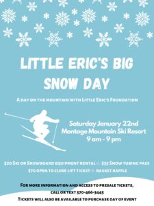 Little Eric's Big Snow Day Flier